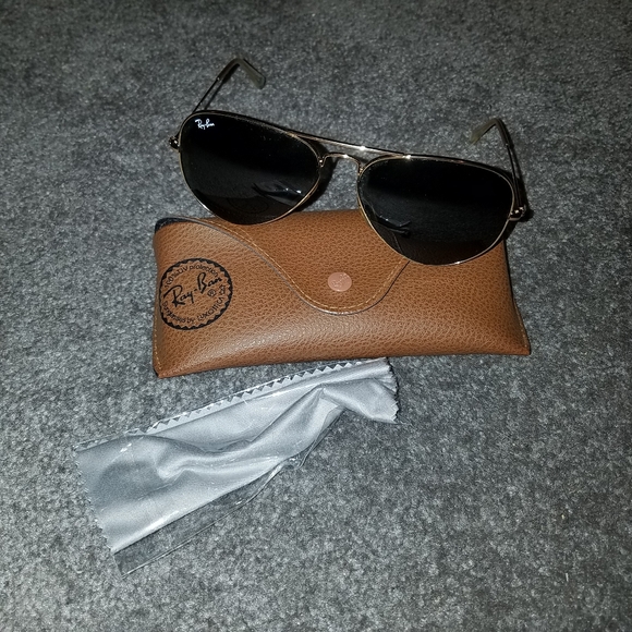 Ray Ban Aviator Large Frame Sunglasses L0205. - Picture 4 of 7